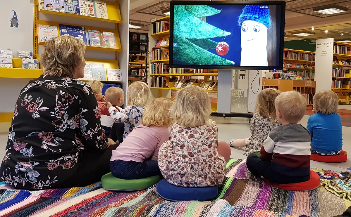 Børnebiffen i Ulstrup — Ulstrup Bibliotek, Ulstrup