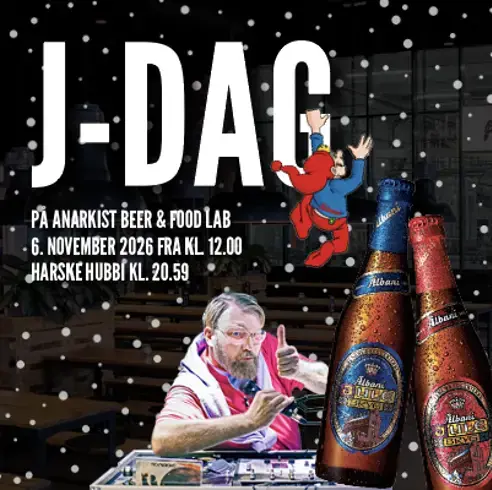 J-Tag im Anarkist · Anarkist | BEER & FOOD LAB, Odense