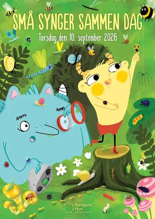 De små synger sammen dag — Haderslev Bibliotek, Haderslev
