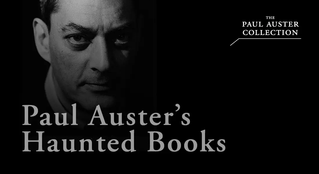 Siri Hustvedt: Paul Auster's Haunted Books · Universitetsbiblioteket i Fiolstræde, Copenhagen