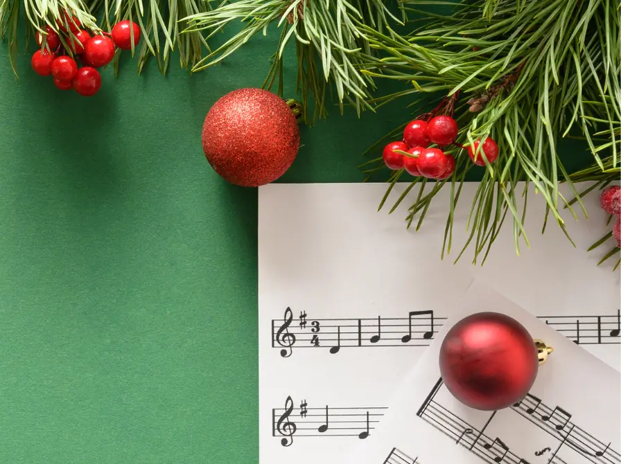 Julefællessang – danske og tyske julesange — Haderslev Bibliotek, Haderslev