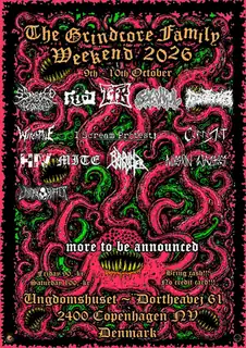 Dödsmaskinen THE GRINDCORE FAMILY WEEKEND 2026