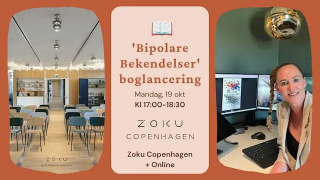 'Bipolar Confessions' Book Launch · Zoku Copenhagen, Copenhagen
