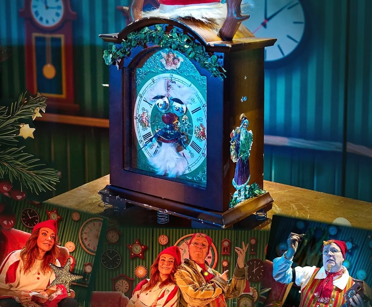 "Sikke mange klokken slår" - This Year's Christmas Show for Children and Adults · Helsinge Bibliotek, Helsinge