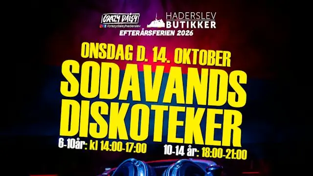 Soda Pop Disco // 14 Oct // Funcard · Crazy Daisy Haderslev, Haderslev