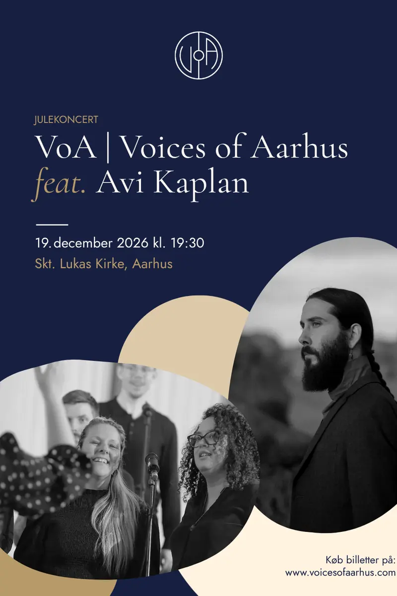 Dejlig Er Jorden - Christmas Concert with VoA - Voices of Aarhus feat. Avi Kaplan (US) · Sankt Lukas Kirke, Aarhus