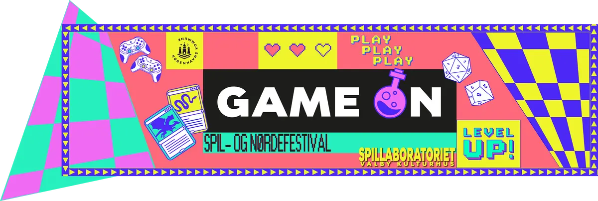 Game on: Spillaboratoriet · Valby Kulturhus, Copenhagen