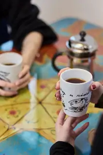 Kunst og kaffe / Med i magasinet