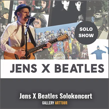 Jens X Beatles Solo Concert · Gallery ArtTour, Hillerød