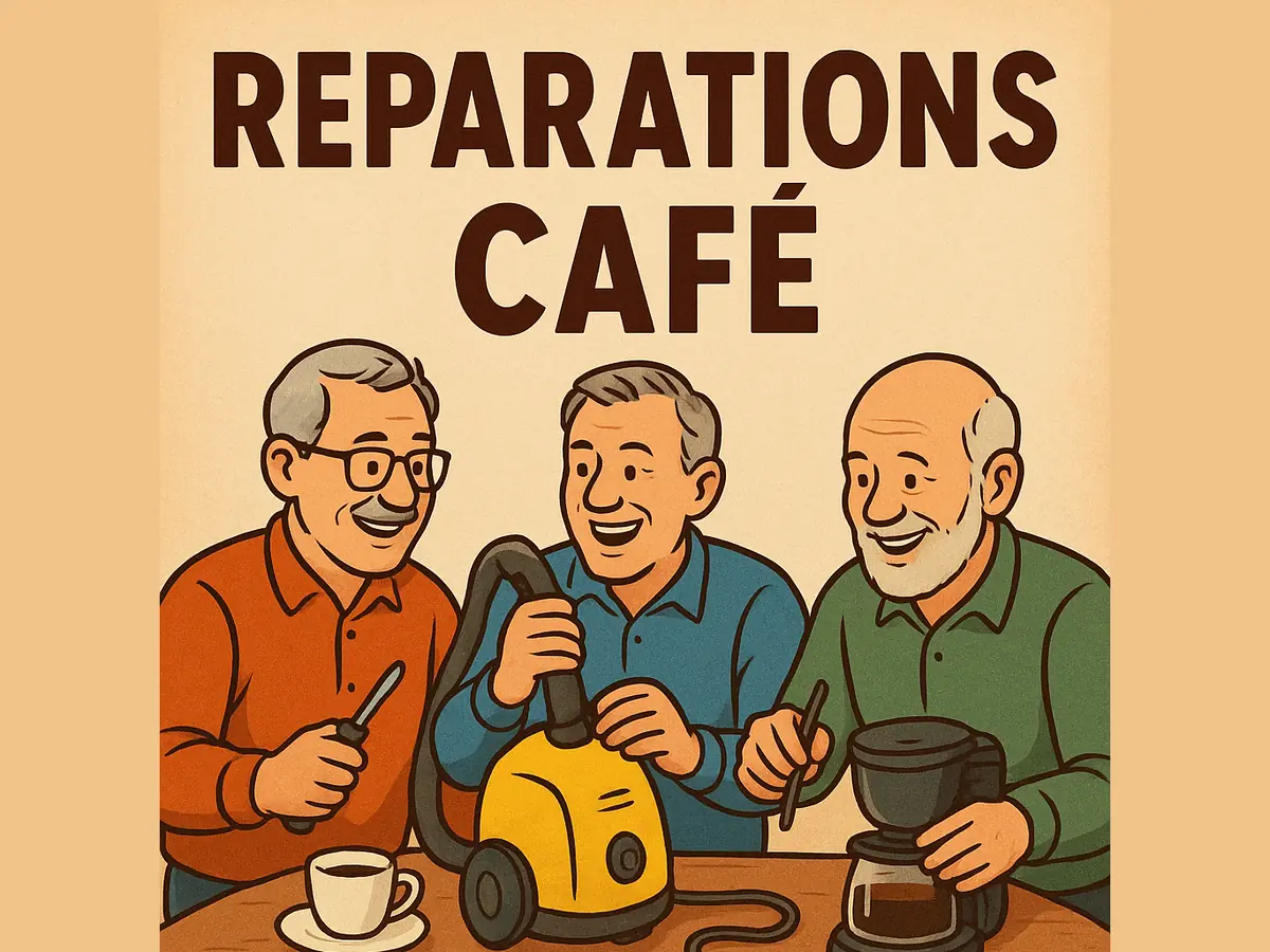 Reparationscafé — Stenløse Bibliotek, Stenløse