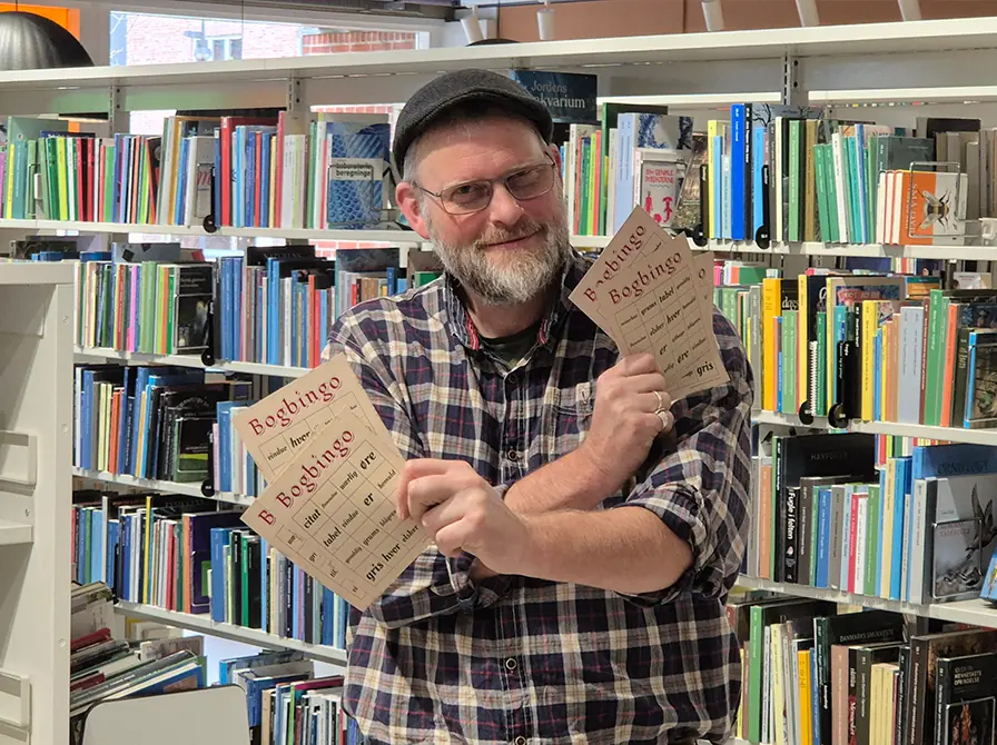Book Bingo in Gjern · Gjern Bibliotek, Gjern