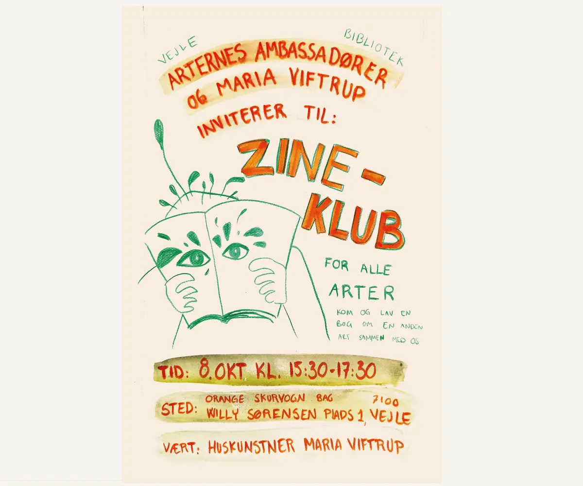 Zine Club October 8 · Vejle Bibliotek, Vejle