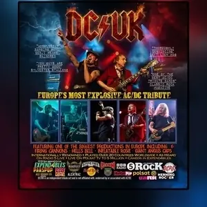 DC/UK - The UK's Most Explosive AC/DC Tribute · Horsens Ny Teater, Kvium salen, Horsens