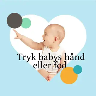 Barselscafé: Tryk af babys hånd eller fod