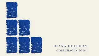 Kunstausstellung von Diana Heffron, irische abstrakte Künstlerin