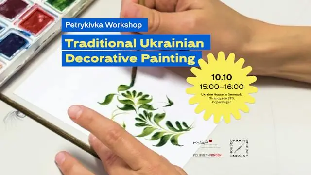 Petrykivka Workshop: Traditional Ukrainian Decorative Painting · Ukraine House in Denmark, Copenhagen