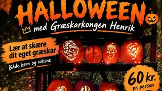 Halloween with the Pumpkin King Henrik