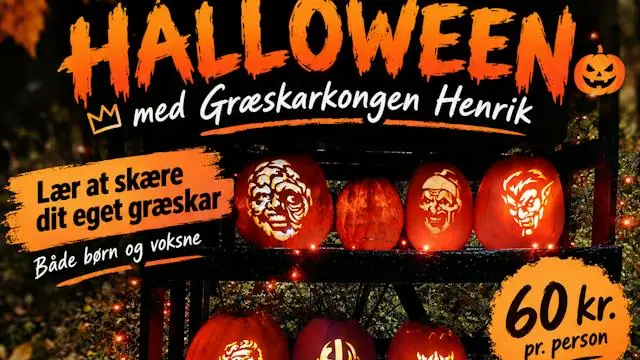 Halloween with the Pumpkin King Henrik · Decoplant & Bringblomster, Herskind