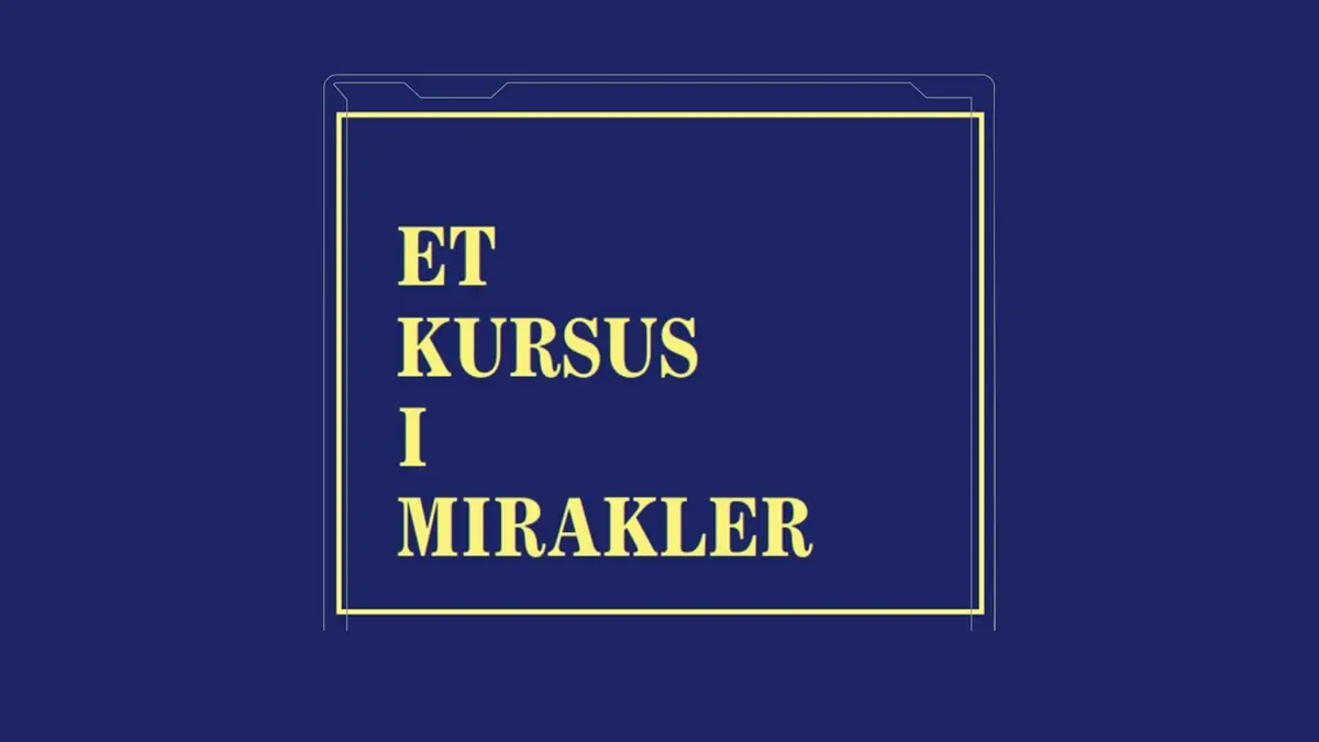 Borgerdrevet fællesskab: Studiegruppe omkring værket ”Et kursus i mirakler” — Dianalund Bibliotek, Dianalund