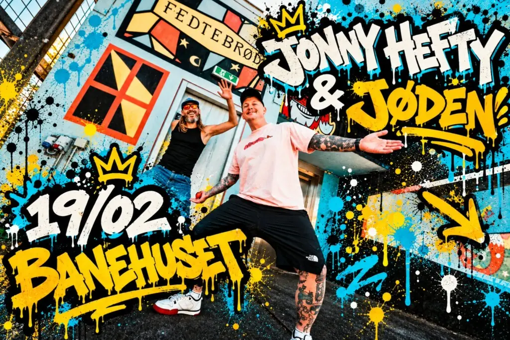 Jonny Hefty & Jøden - Rul Den Op Tour 2027 · Banehuset, Sommersted