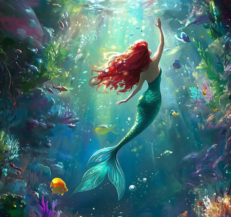 The Little Mermaid 7/3 at 3 PM · Vallensbæk Børneteater -Zebragruppen, Vallensbæk Strand