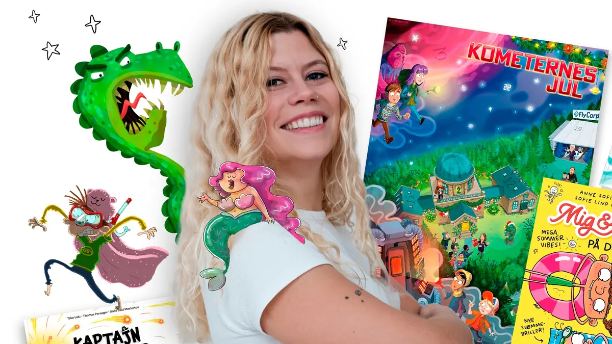 Zeichenworkshop mit Sofie Lind Mesterton — Dianalund Bibliotek, Dianalund