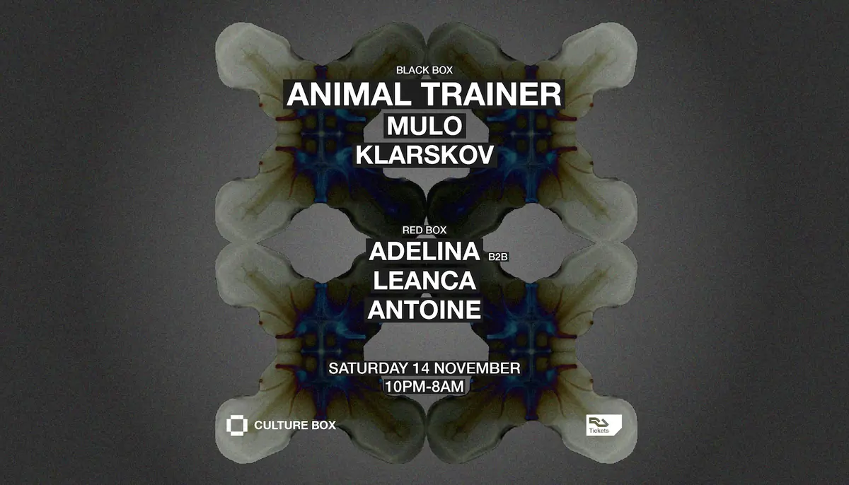 Animal Trainer / Mulo / Klarskov / Adelina B2B Leanca / Antoine · Culture Box, Copenhagen