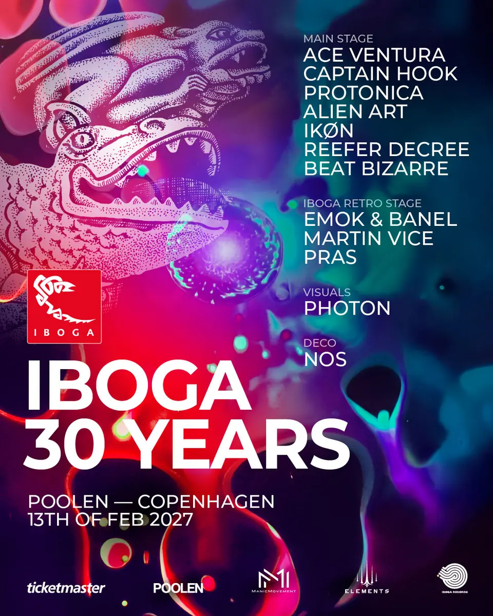 IBOGA 30 years · Poolen, Копенгаген