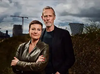 Forfatteraften med Janni Pedersen og Kim Faber