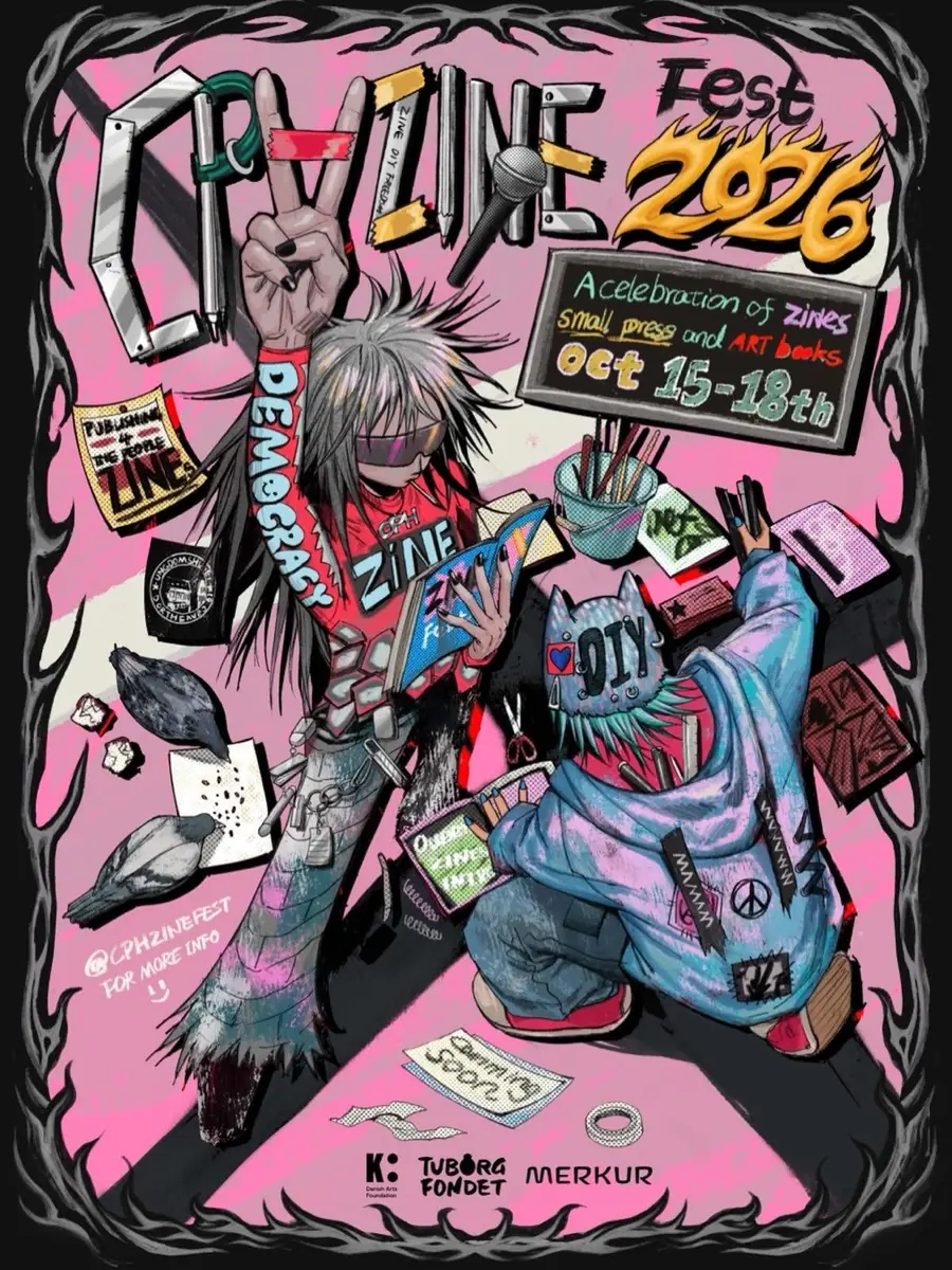 CPH Zine Fest · Ungdomshuset, Copenhagen
