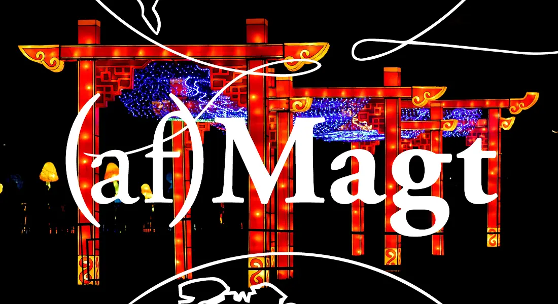 (af)Magt: China's New Five-Year Plan · Universitetsbiblioteket i Fiolstræde, Copenhagen