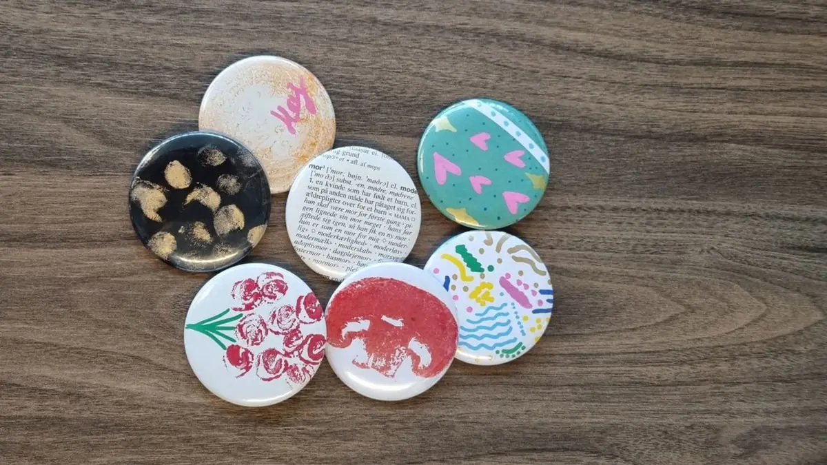 Workshop - DIY Badges · FabLab Spinderihallerne, Vejle