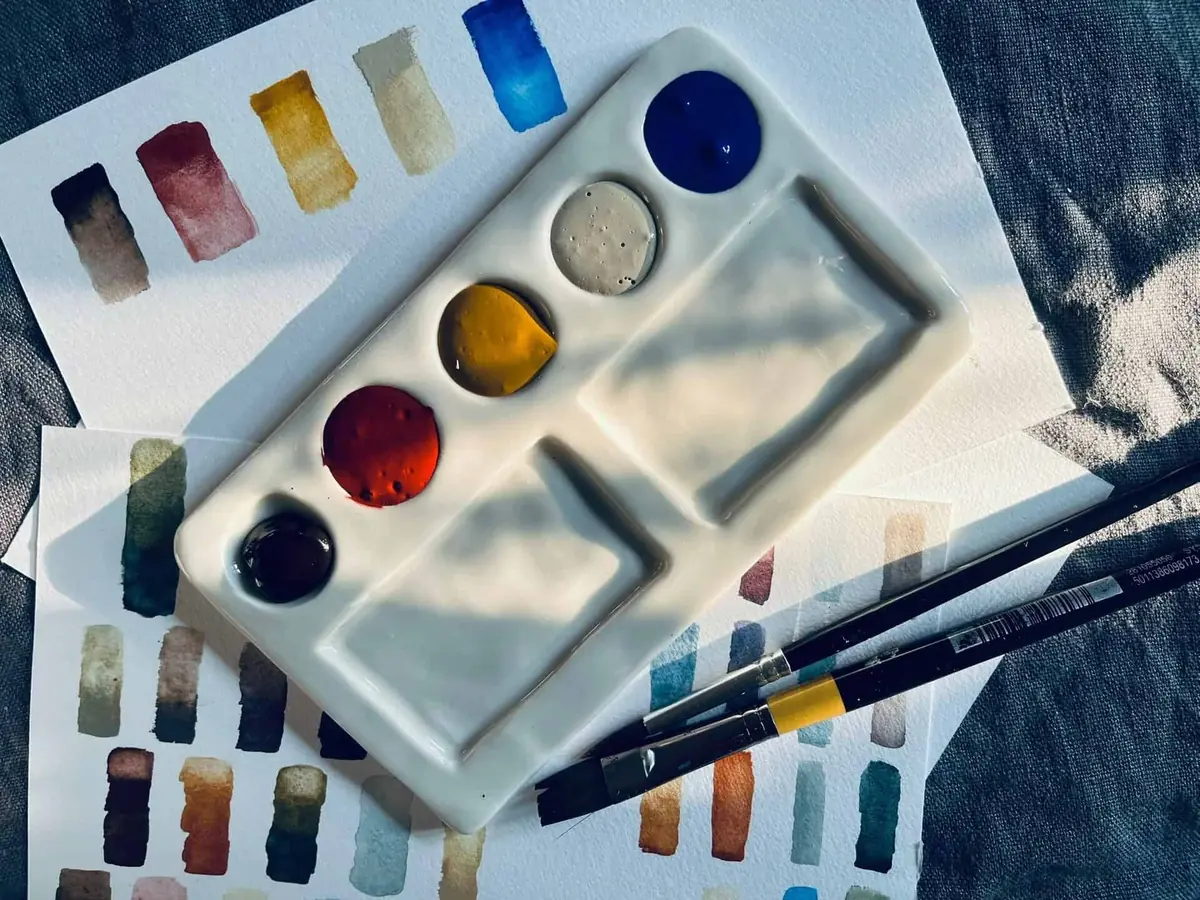 Workshop: Watercolor and Mindfulness · Galleri Blå Dør, Sønderborg