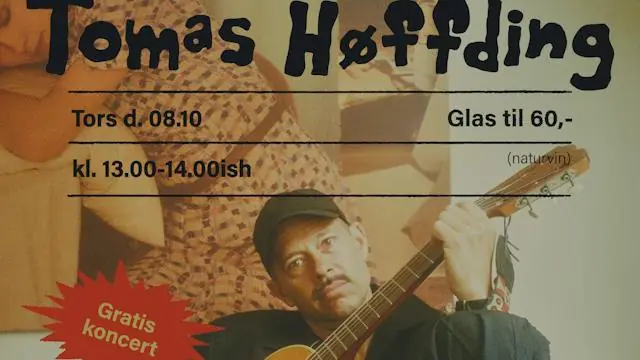 Tomas Høffding - Free Concert at Bellis · Kulturbodega Bellis, Aarhus
