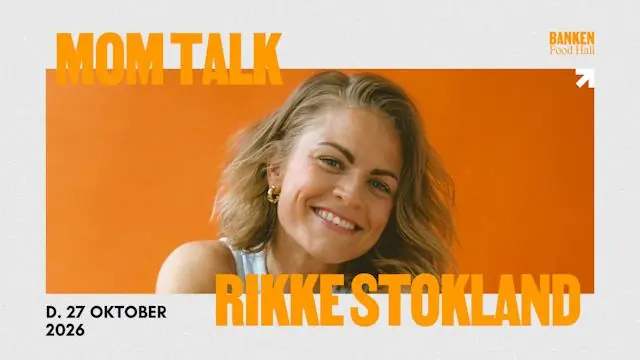 MOM TALK with Rikke Stokland & Tømrerfar · Banken Foodhall, Aarhus