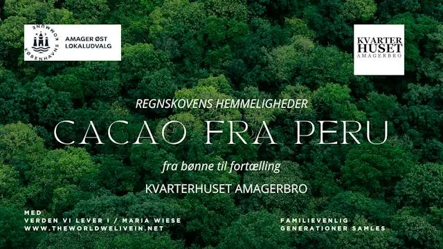 KAKAO AUS PERU - Von der Bohne zur Geschichte · Kvarterhuset, Kopenhagen