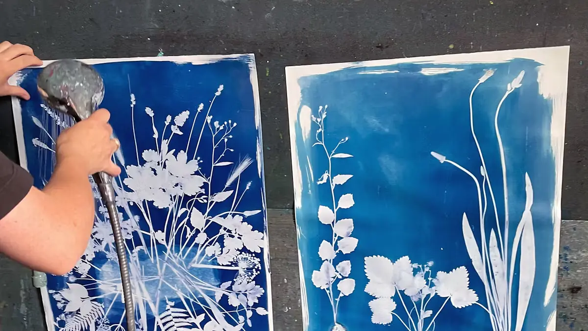 Workshop at BIBLIOTEKET - Cyanotype - Large and Small Formats · BIBLIOTEKET Rentemestervej, Copenhagen
