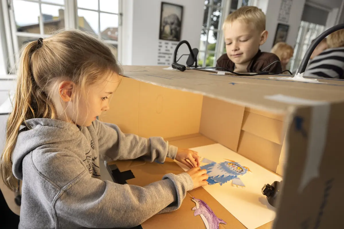 CREATE for Stay-at-Home Children - Animation Play for Ages 4-7 · Svendborg Bibliotek, Svendborg