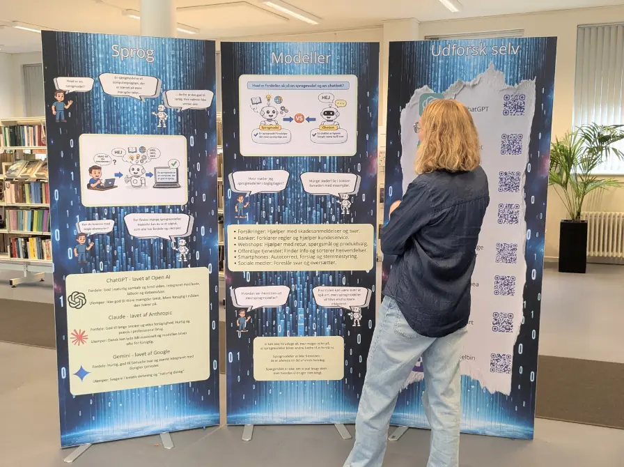 Open House at Our AI Exhibition · Gilleleje Bibliotek, Gilleleje