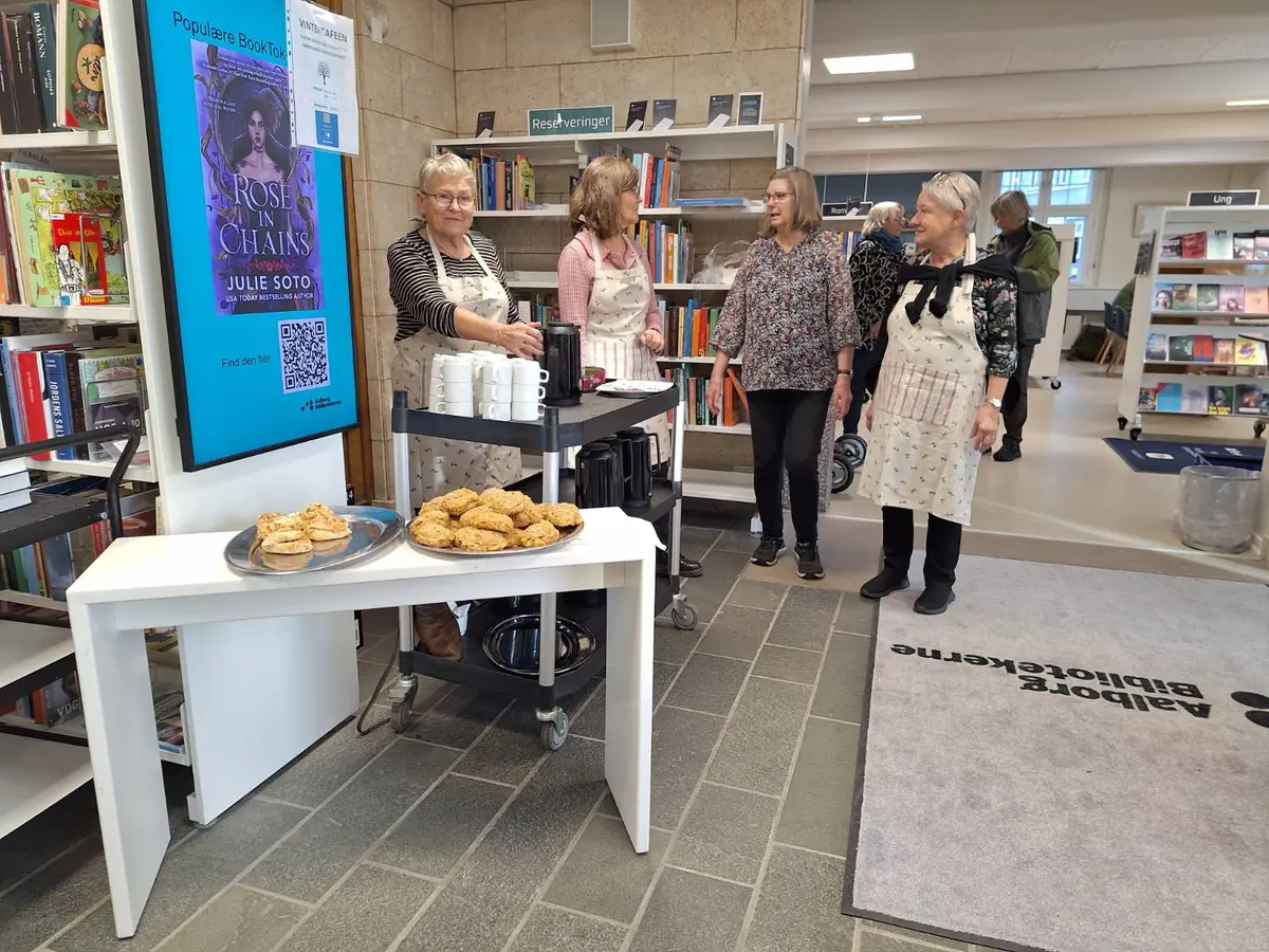 Winter Café at Nørresundby Library · Nørresundby Bibliotek, Nørresundby