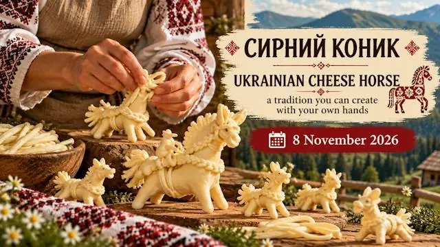 Ukrainian Cheese Horse: Hands-On Workshop · Ukraine House in Denmark, Copenhagen