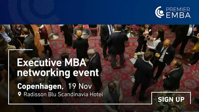 Networking Premier EMBA Event in Copenhagen · Radisson Blu Scandinavia Hotel, Copenhagen, København