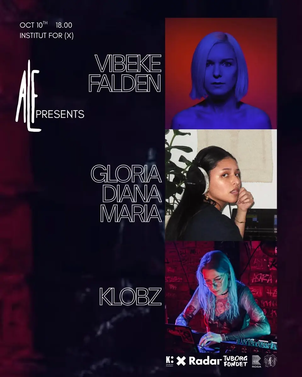 ALF Presents: Live Concerts // Institut for X · Institute for X, Aarhus