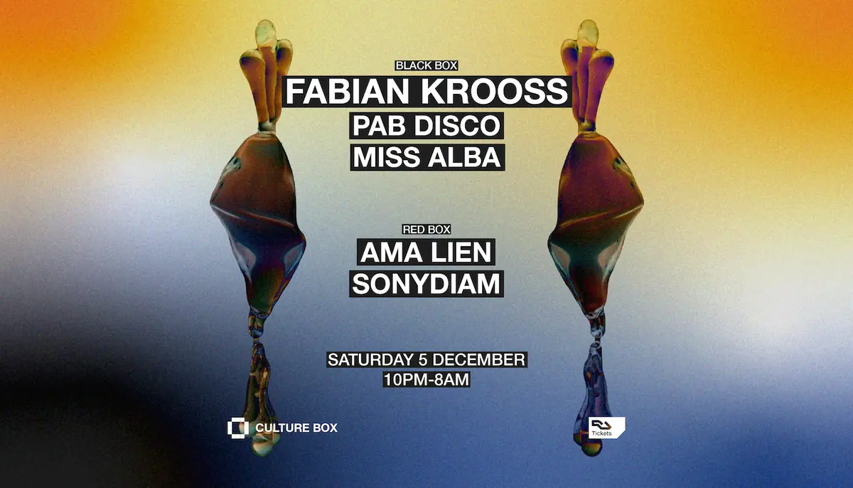 Fabian Krooss / Pab Disco / MISS ALBA / Ama Lien / SONYDIAM · Culture Box, Copenhagen