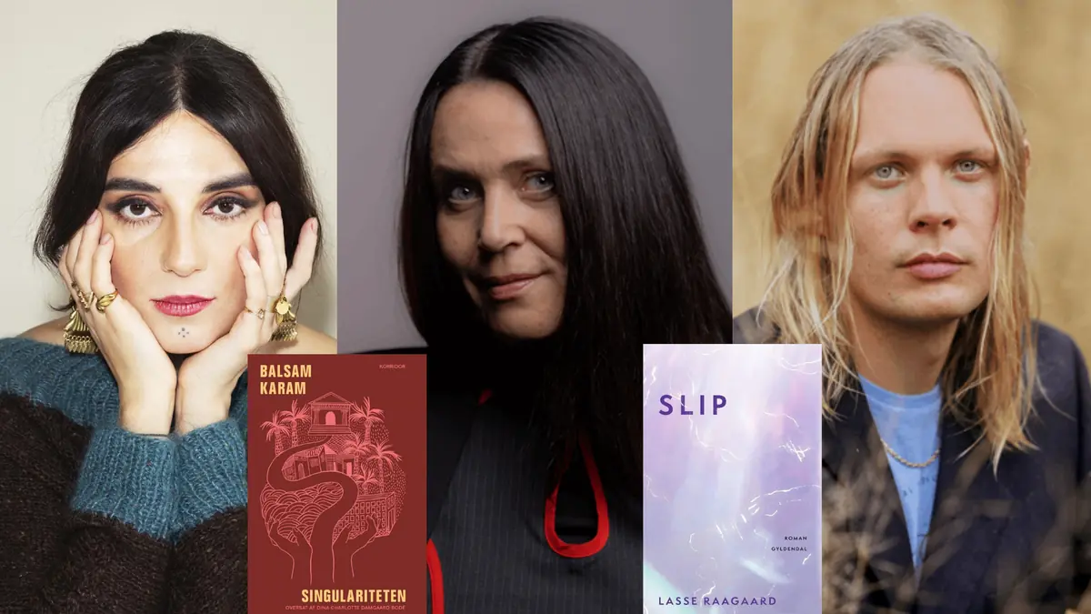 Nordisches Literatursgespräch: Balsam Karam, Lasse Raagaard und Mette Moestrup · Hovedbiblioteket, Kopenhagen