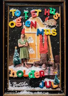 Two in a House and a Mouse Celebrate Christmas