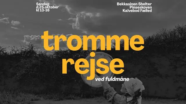 Drum Journey in Pinseskoven at Full Moon · Bekkasinen Shelter, Kastrup