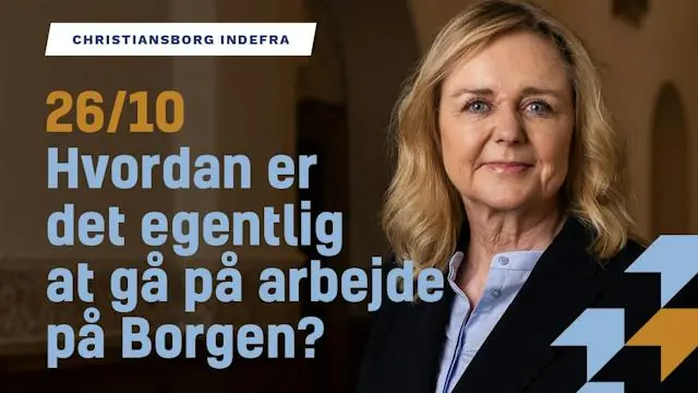 Christiansborg from the Inside - An Evening with Mona Juul · Arenaen Bygning K7, Kirstinelund, Lystrup