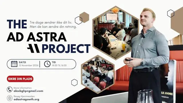 The Ad Astra Project - A New Direction - Feat. Guest Speaker · Cafe Vivaldi, Odense