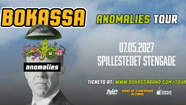 Bokassa [NO] + Support: TBA · Spillestedet Stengade, Copenhagen